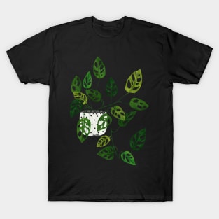 Monstera obliqua plant T-Shirt